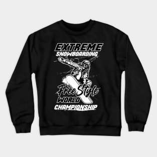 EXTREME SNOWBOARDING CHAMPIONSHIP Crewneck Sweatshirt